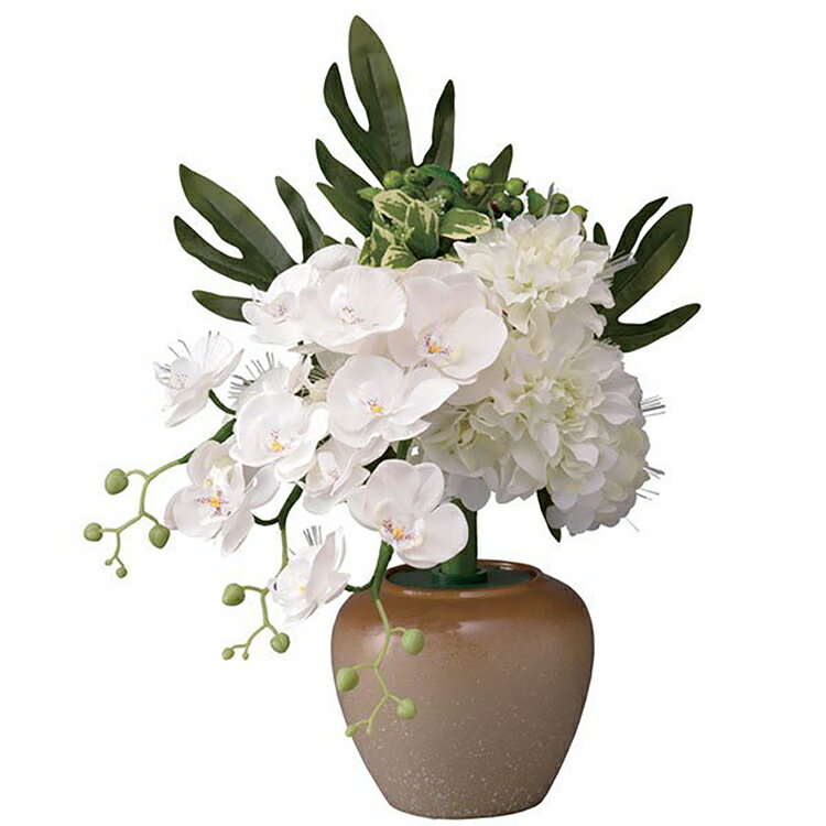 【蓮華灯】NEW ルミナスアレンジ胡蝶蘭　葵　光触媒