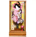 【羽子板】23号華苑:絞り金彩桜/西陣桜刺繍裂地:伝統工芸士 匠一好作【羽子板ケース】【正月飾】