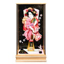 【羽子板】【匠一好】15号しおり:押絵振袖羽子板:匠一好【羽子板ケース】【正月飾】