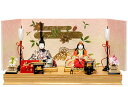 【木目込】木目込人形:日菜雛:京華作【木目込親王飾】【ひな人形】【雛人形】