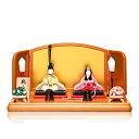 【木目込】木目込/木目込人形:親王飾・桃山雛:一秀作【木目込親王飾】