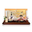 【小京都】【ひな人形】 親王飾 京十番親王:翔鶴雛:翠泉作【雛人形】【親王飾】