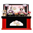【雛人形収納飾】収納飾 小三五親王飾:美桜雛:伏見屋監修【雛人形】【親王飾】