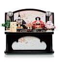 【雛人形収納飾】収納飾小三五親王飾:さくら雛:伏見屋監修【雛人形】【親王飾】