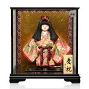 サイズ 間口39×奥行29×高さ41.5cm 商品説明 『御所人形・慶祝』 江戸時代中期より宮中の慶事や出産、あるいは結婚など、様々な祝事の際に飾られて受け継がれてきた御所人形。 掲載写真の色合いはお使いの環境（マシン・モニター・OS）によ...