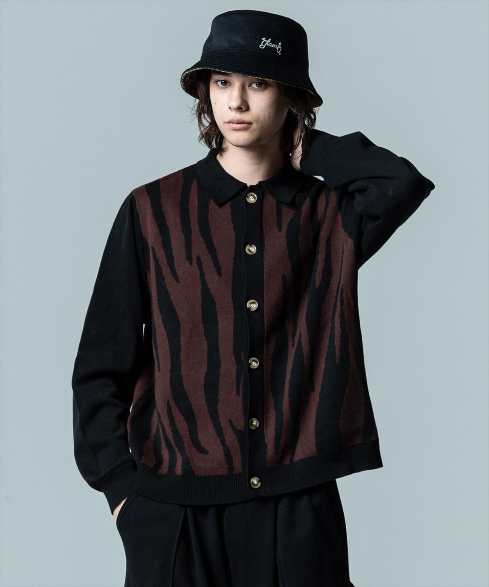 glamb グラム　Animal Pattern Knit アニマルパターンニット