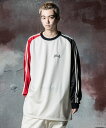 glamb グラム Pullover Line Jersey プルオーバーラインジャージ