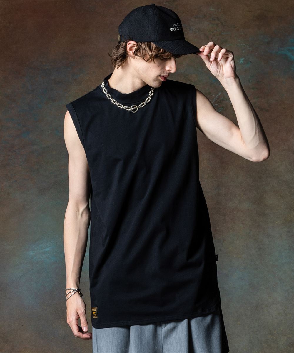 glamb グラム　Hi Neck Tank Top ハイネックタンクトップ