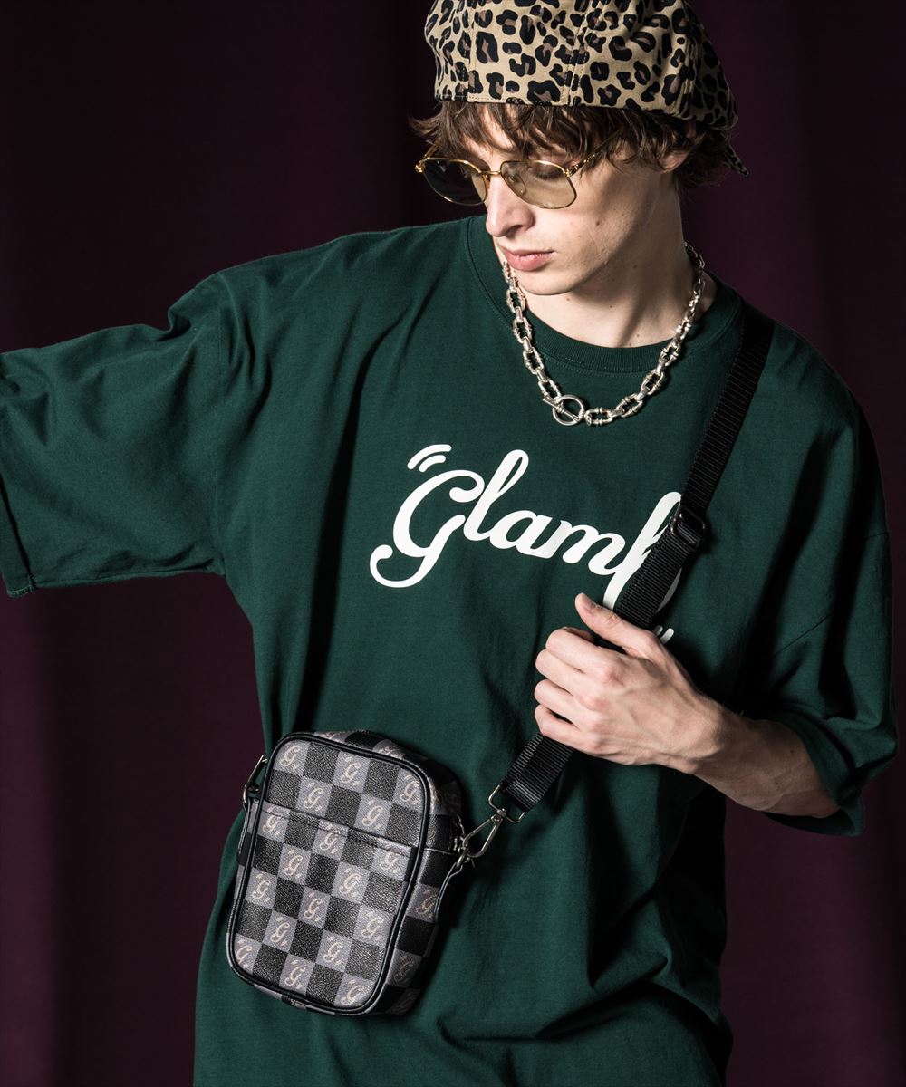 glamb グラム Monogram Sacoche Bag モノグラムサコッシュバッグ