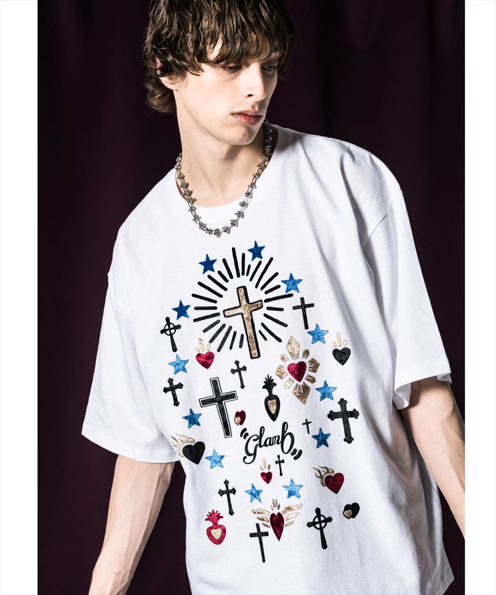 glamb グラム　Crossing Heart T-shirts クロッシングハートTシャツのサムネイル