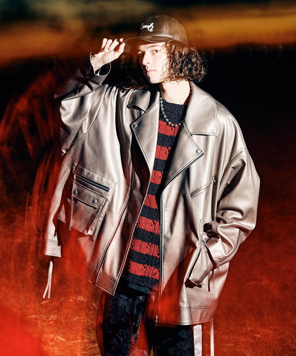 glamb グラム 4XL Riders Jacket フォーエックスエルライダースジャケット