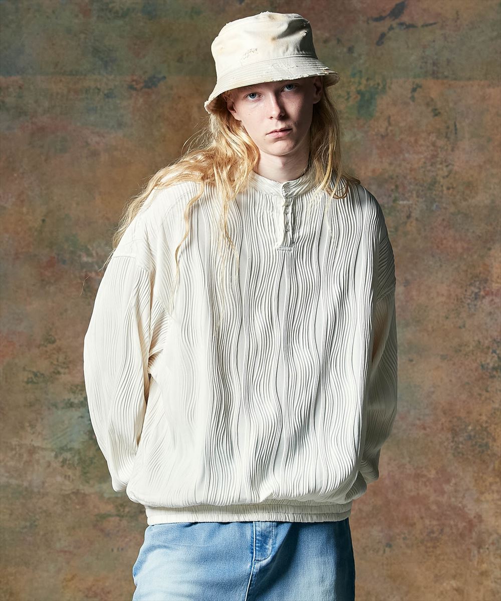 樂天商城 - glamb グラム　Glamour Henley Cutsew / グラマーヘンリーカットソー