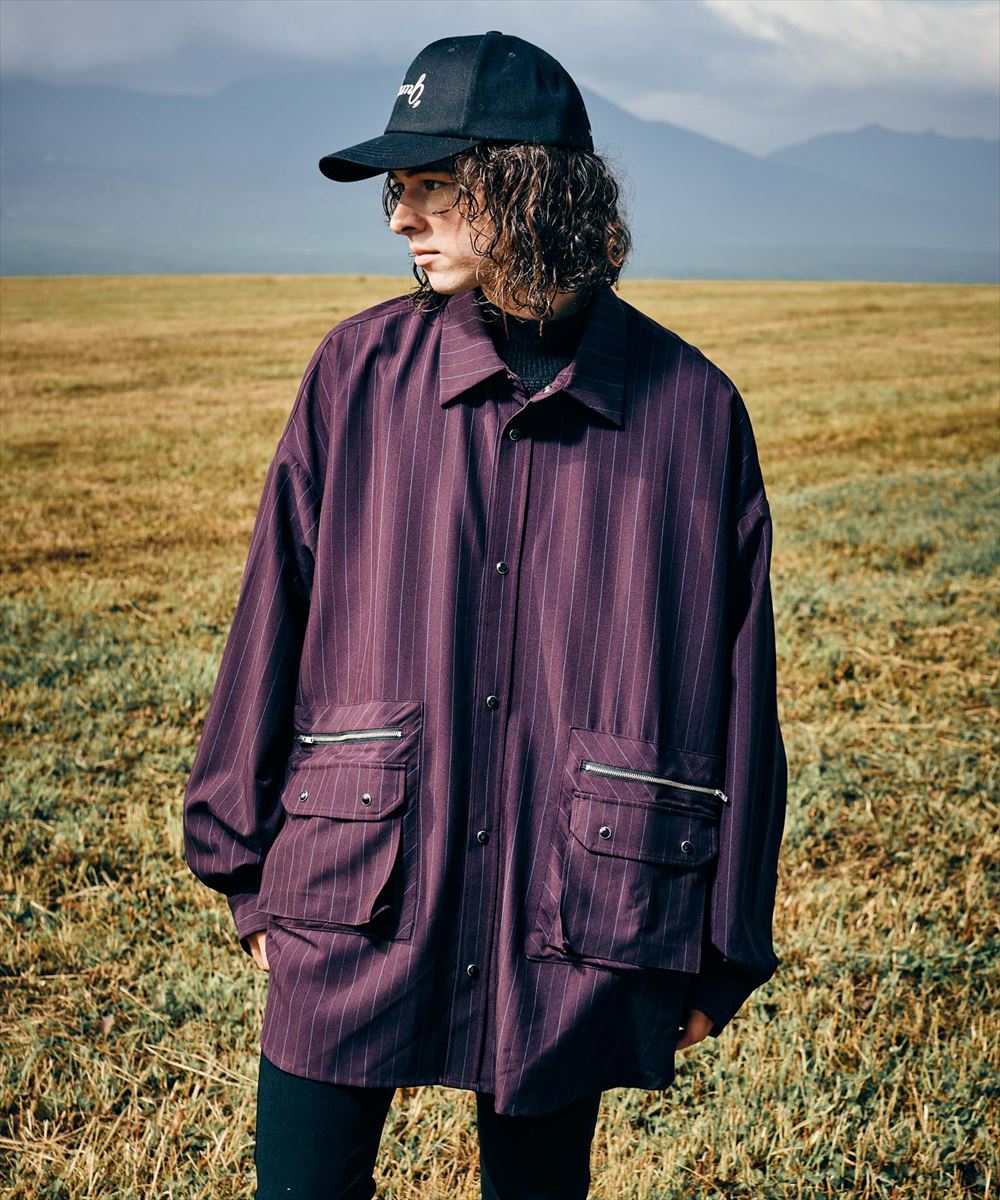 glamb グラム　4XL Pearl Shirt / フォーエックスエルパールシャツ