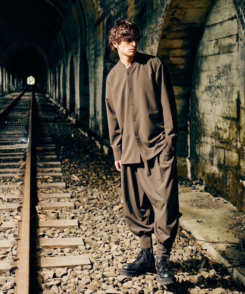 glamb グラム Deformed Shirts Set Up / デフォームシャツセットアップ