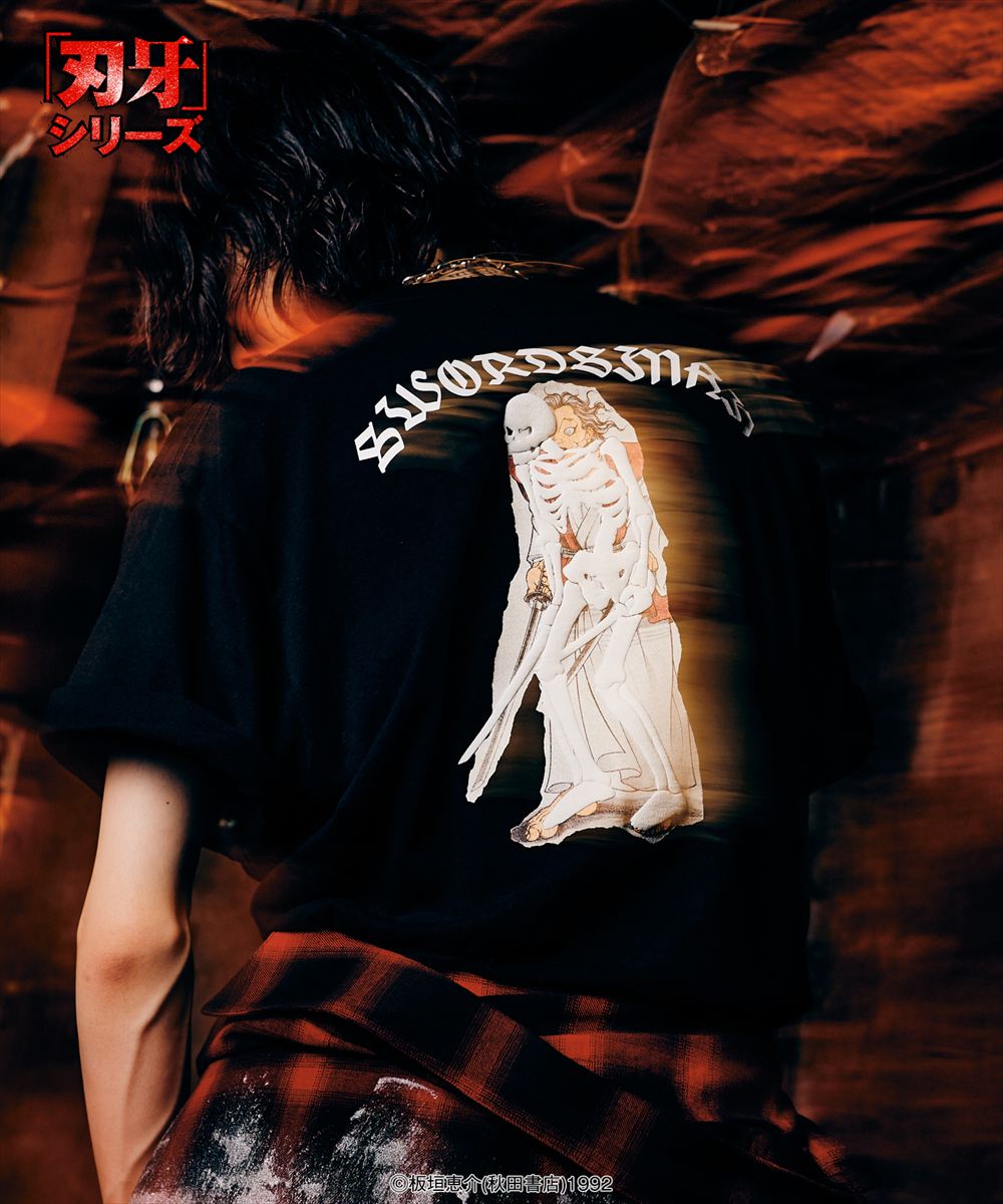 Musashi T-shirts / ムサシTシャツ 刃牙 バキ glamb グラム