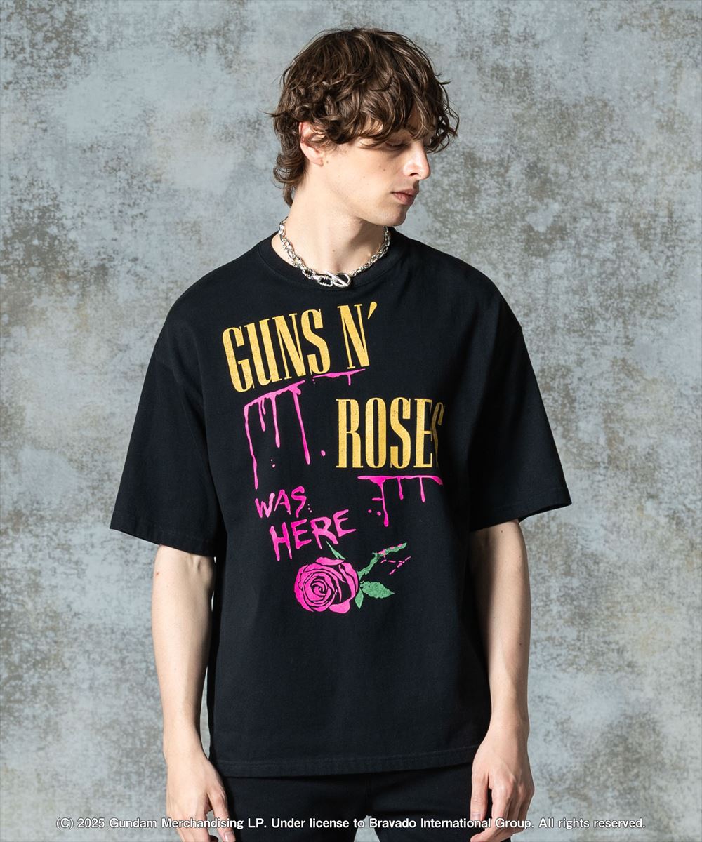 Rakuten - GUNS N’ ROSES Graffiti T-Shirt / ガンズアンドローゼスグラフィティTシャツ　glamb グラム