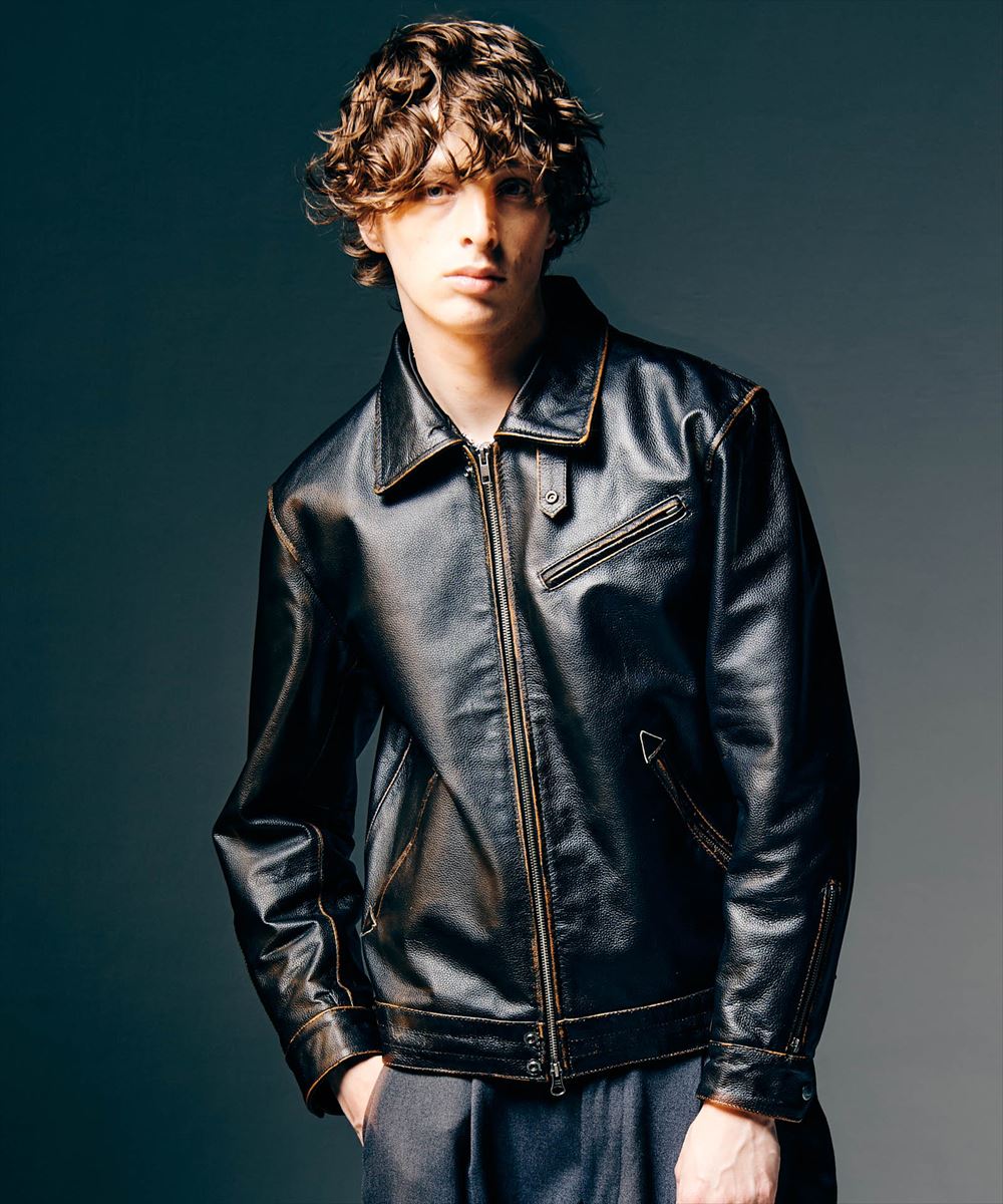 Hidden Valley Leather Jacket / ヒドゥンバレーレザージャケット glamb グラム