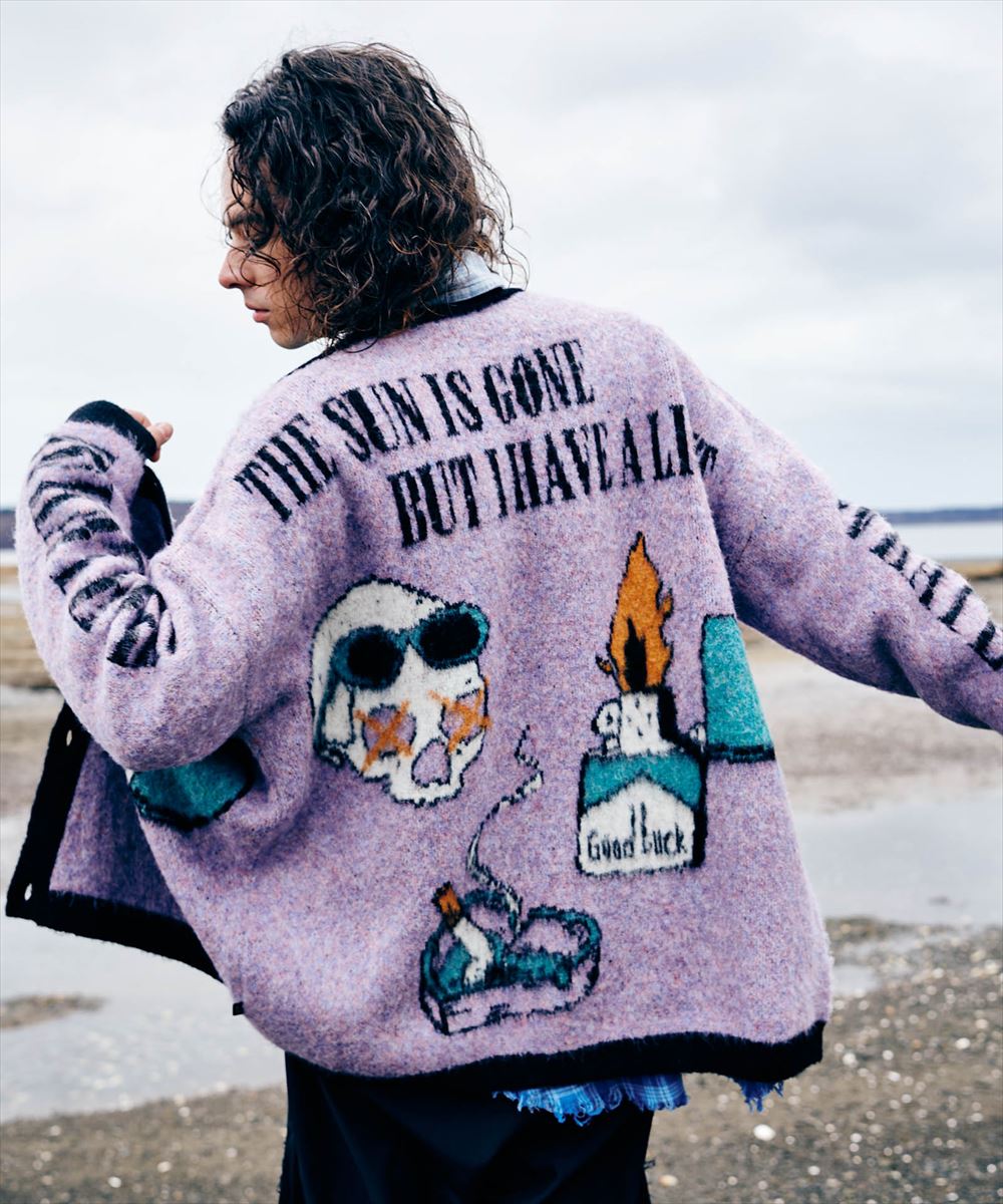 Lighter Cardigan / ライターカーディガン　glamb グラム