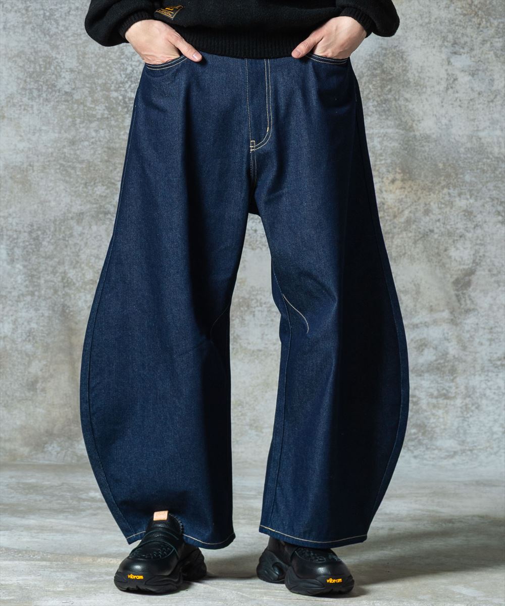 Rakuten - Oval Baggy Denim / オーバルバギーデニム　glamb グラム