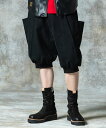 Sarrouel Rib Cropped Pants / サルエルリブクロップドパンツ glamb グラム