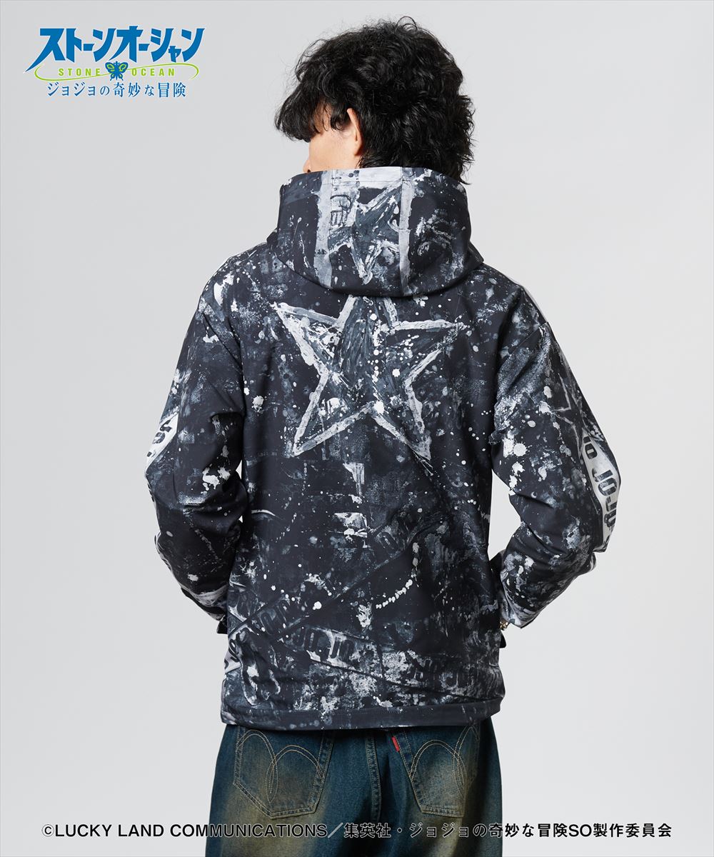ジョジョの奇妙な冒険 ストーンオーシャン　High Neck Jotaro Jacket / ハイネック承太郎 ジャケット　glamb グラム