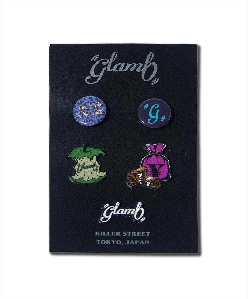 樂天商城 - glamb グラム　GB Pins Set / ジーピーピンズセット