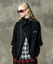 glamb グラム Asymmetry Layered Hoodie / アシンメトリーレイヤードフーディ