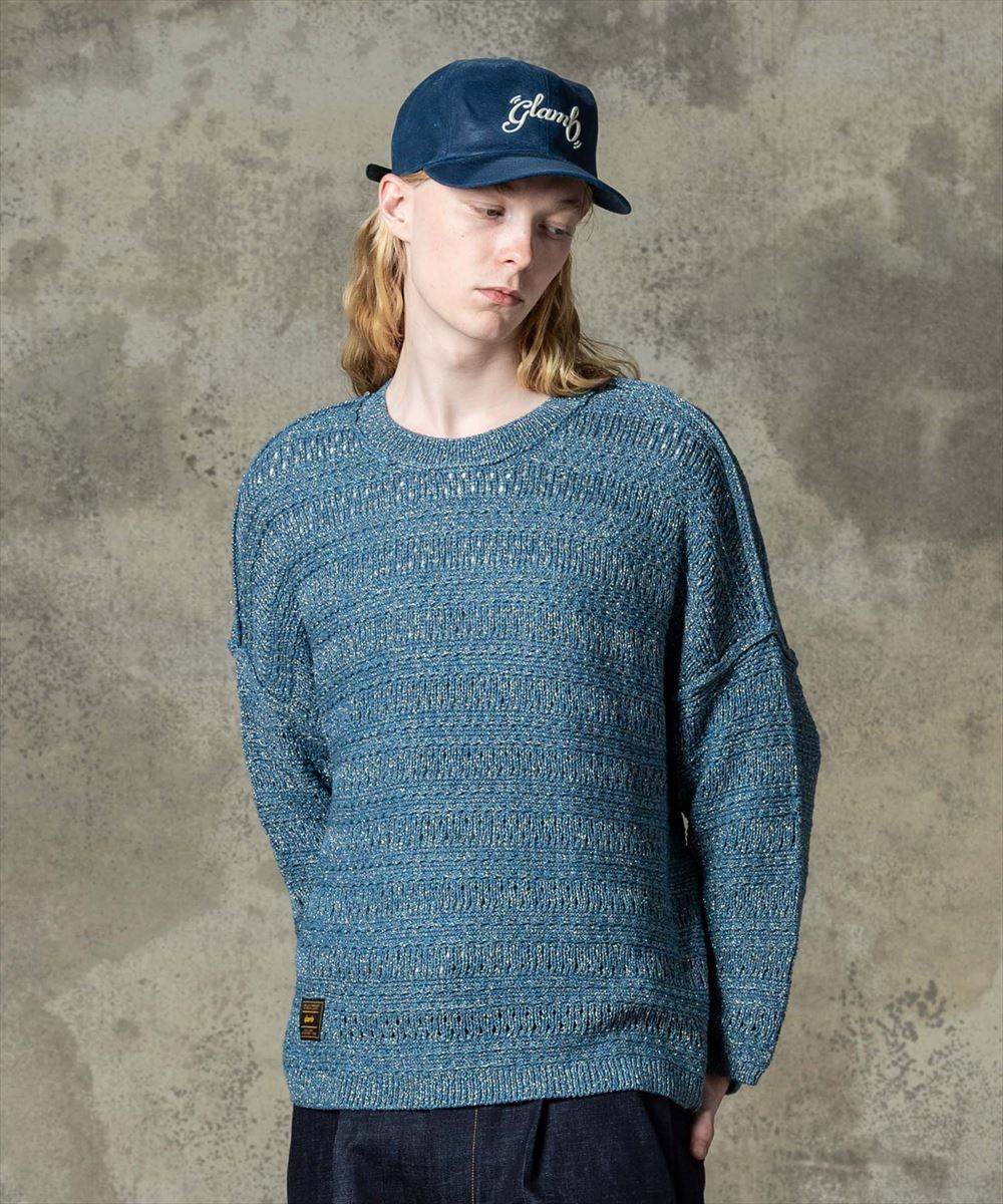 Rakuten - SALE/半額セール　glamb グラム　Glitter Openwork Knit / グリッターオープンワークニット