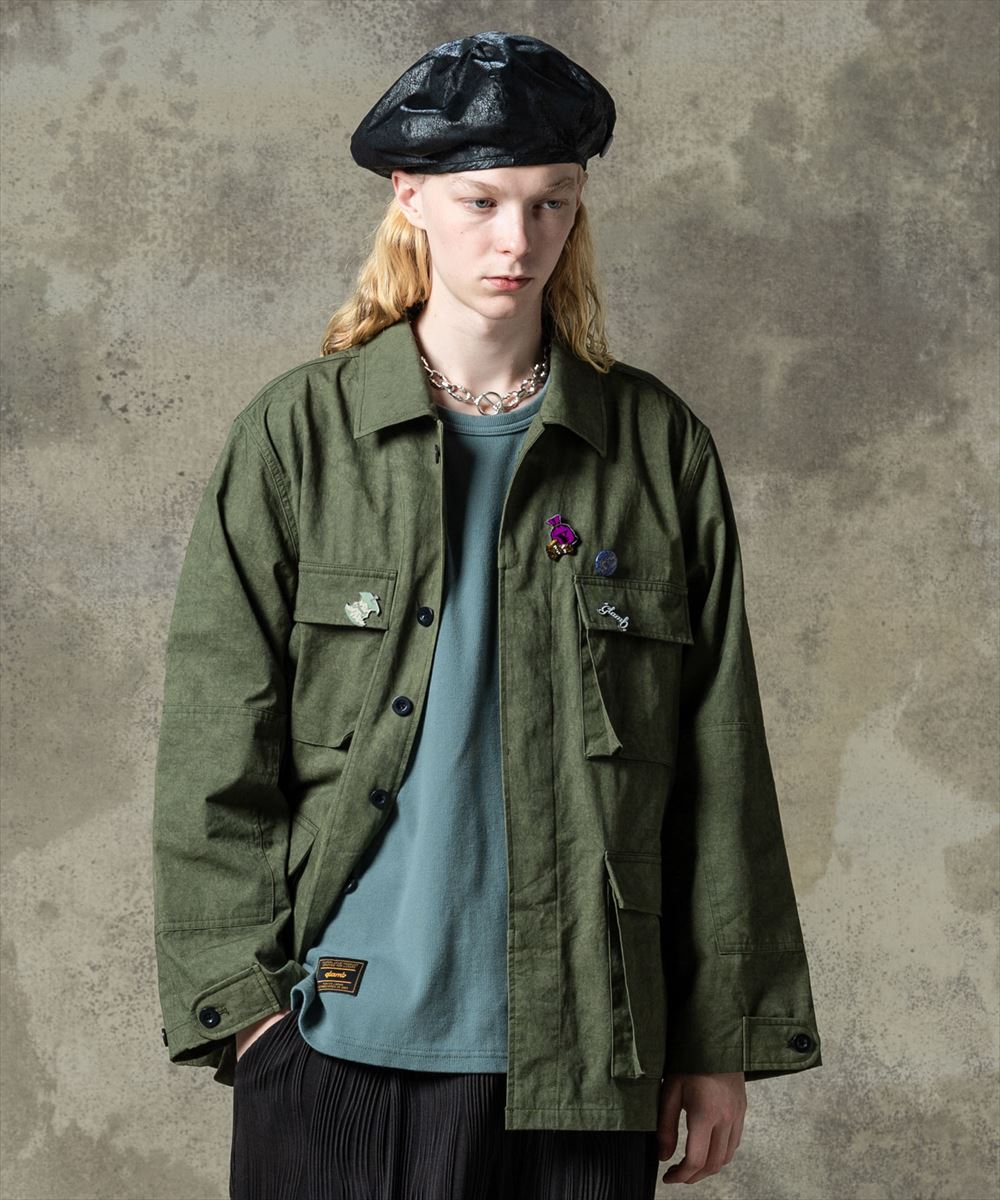 Rakuten - glamb グラム　Minimal Military Shirt / ミニマルミリタリーシャツ