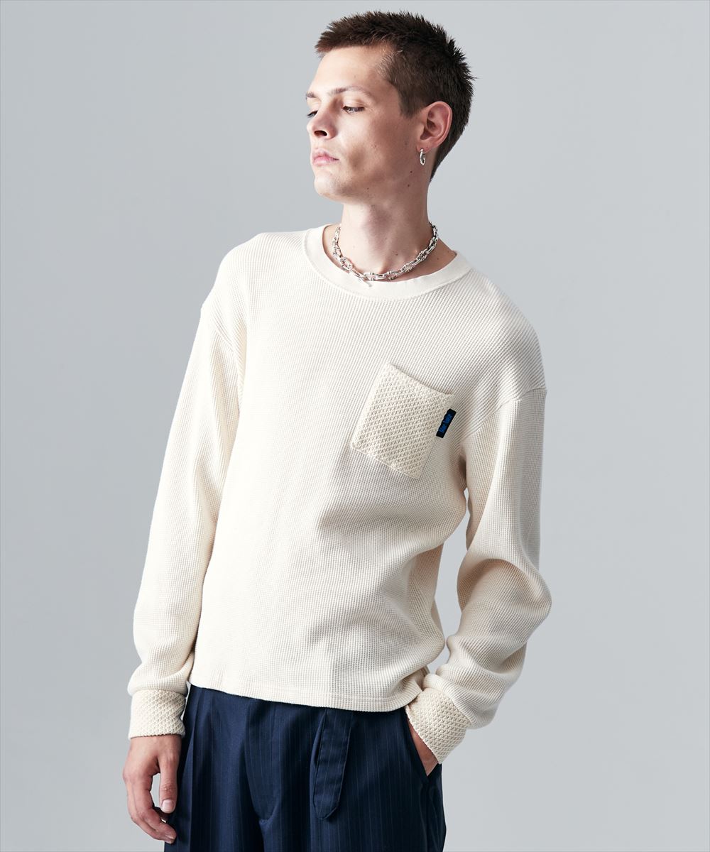 Rakuten - Blue Noise Thermal Cutsew / ブルーノイズサーマルカットソー　glamb グラム