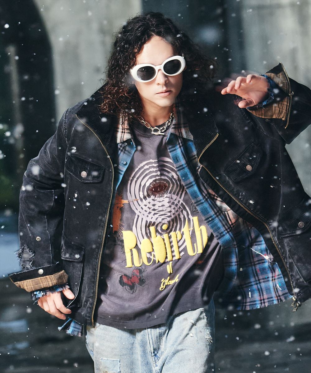 Rakuten - Rebirth T-Shirt / リバースTシャツ　glamb グラム