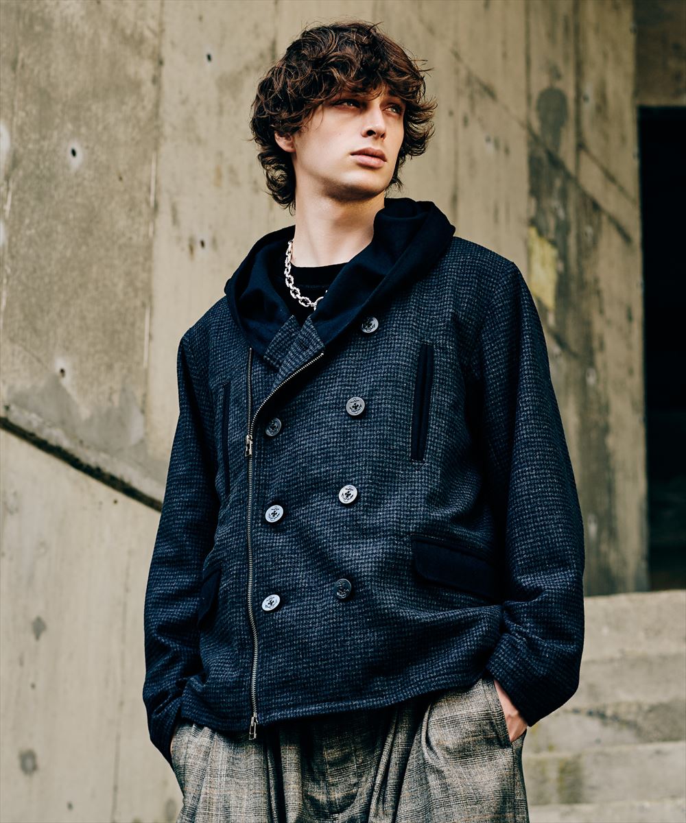 Carol Pea Coat / キャロルピーコート glamb グラム