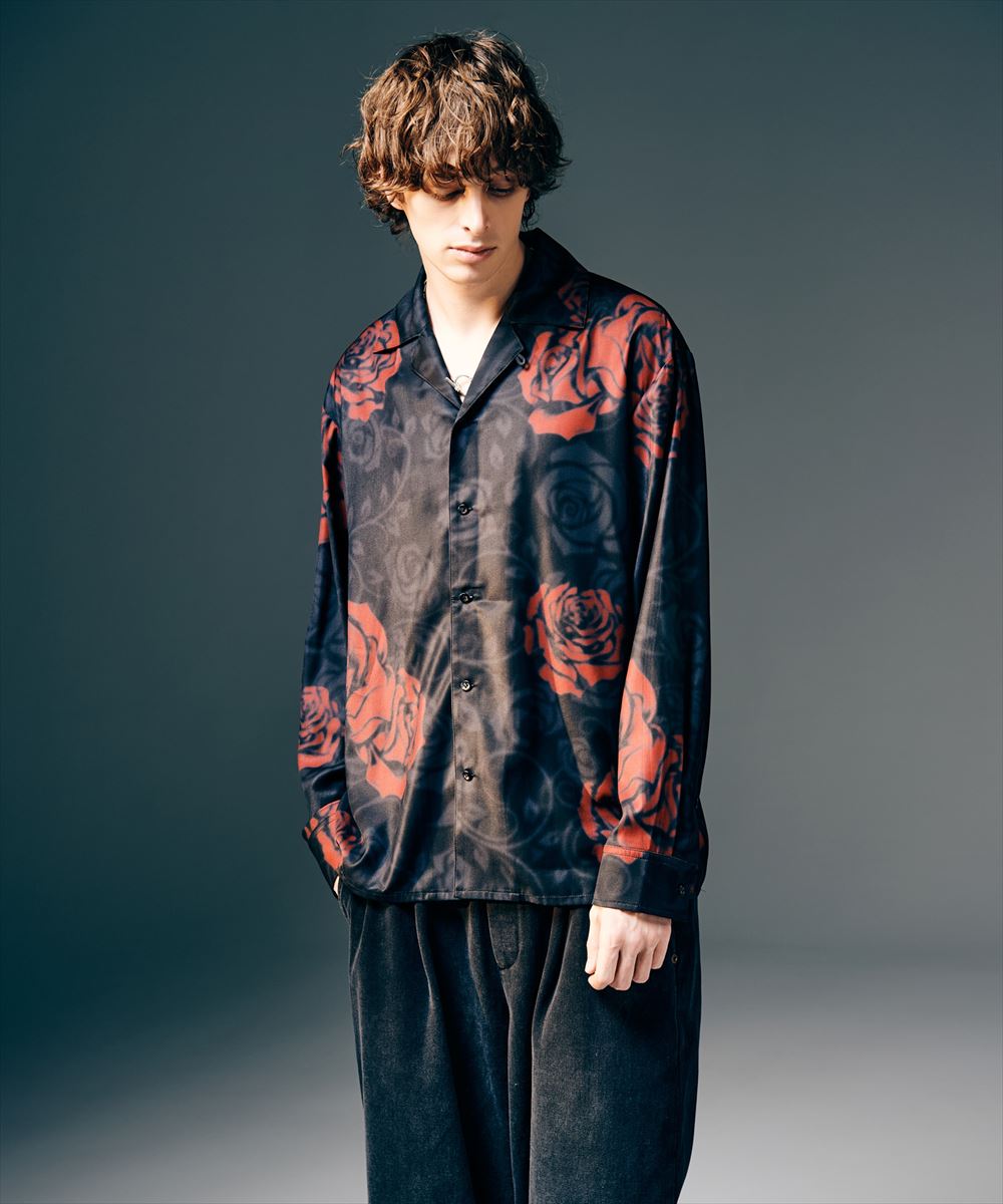Rakuten - Rose Blur Shirt / ローズブラーシャツ　glamb グラム