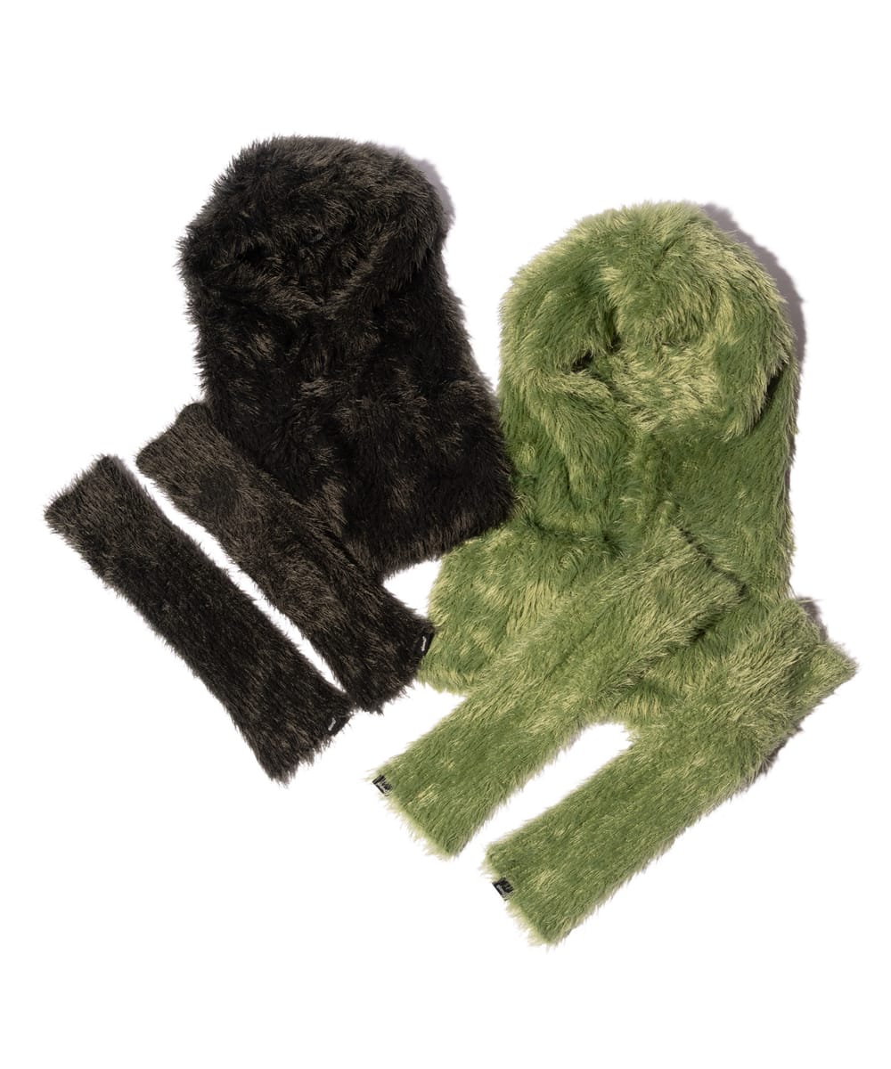 Rakuten - Fur Arm Cover & Hood Set / ファーアームカバー＆フードセット　glamb グラム