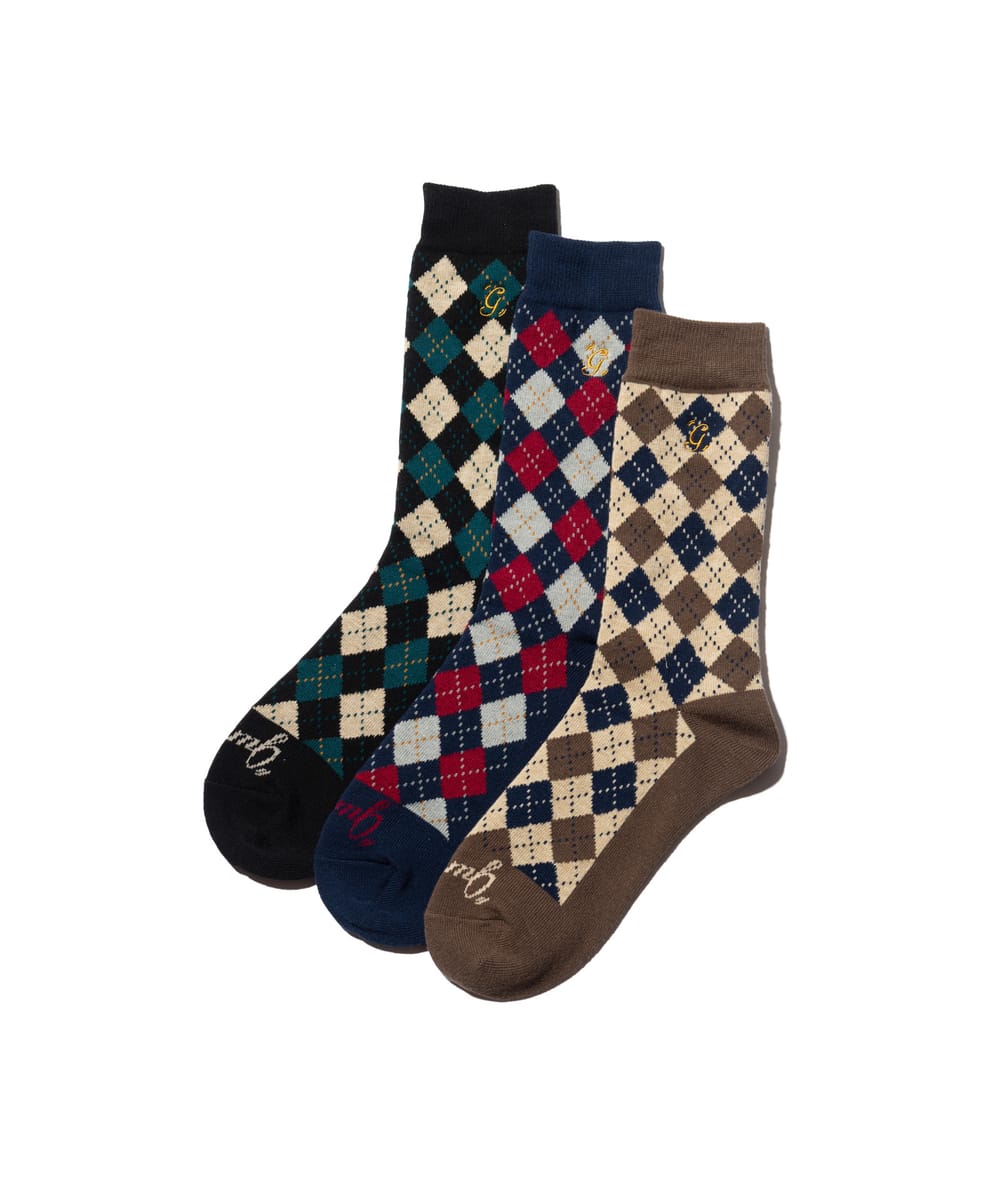 Rakuten - Argyle Socks Set / アーガイルソックスセット　glamb グラム