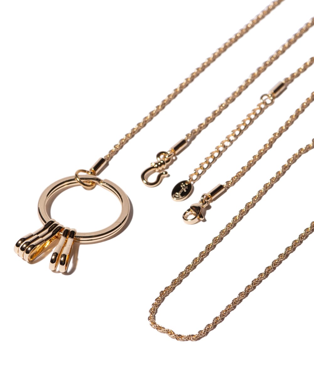 Rakuten - Key Ring Long Necklace / キーリングロングネックレス　glamb グラム