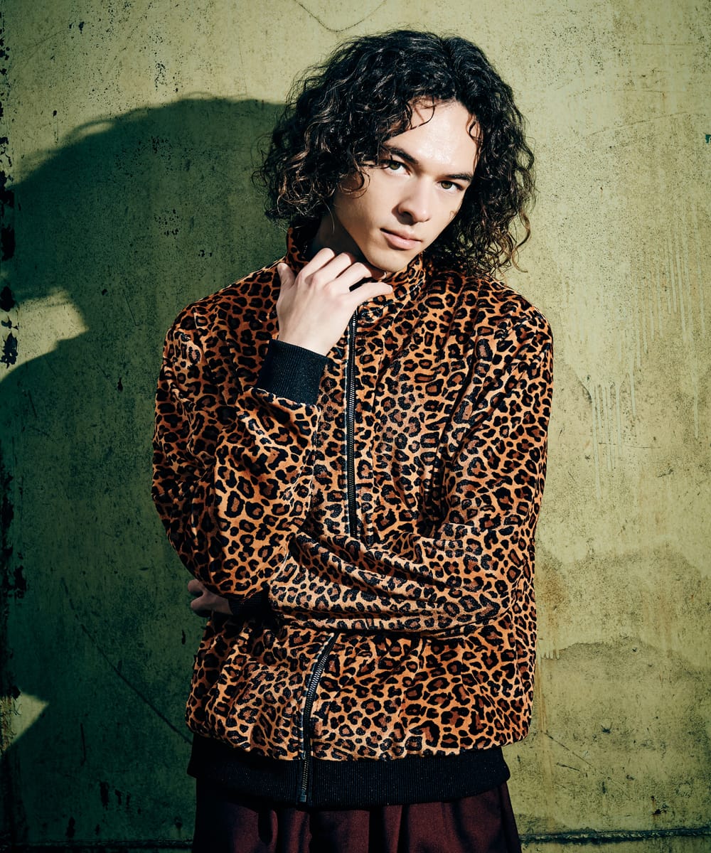 Signature Leopard Jersey / シグネチャーレオパードジャージ　glamb グラム