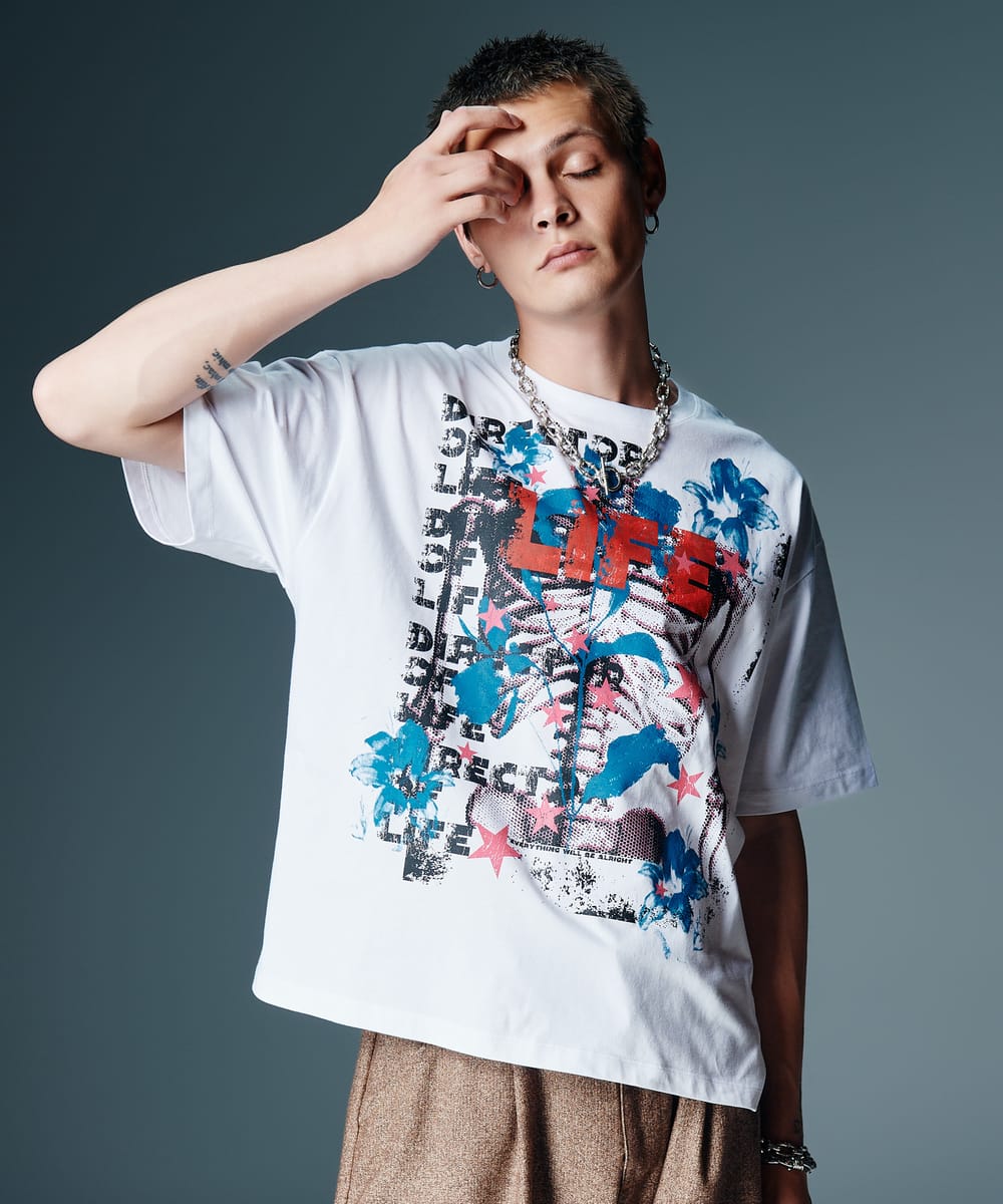 Rakuten - LIFE Cutsew / ライフカットソー　glamb グラム