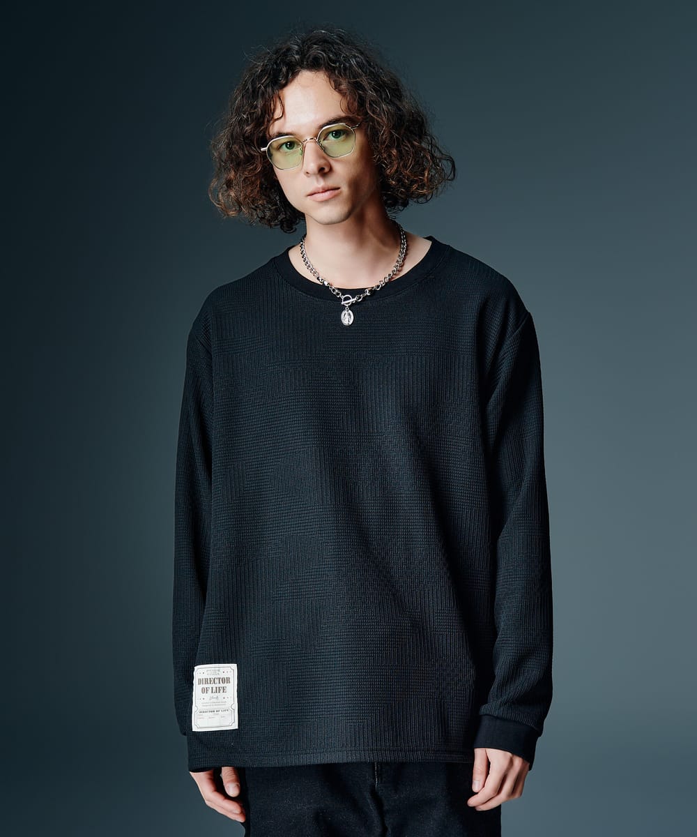Rakuten - Multi Texture Cutsew / マルチテキスチャーカットソー　glamb グラム