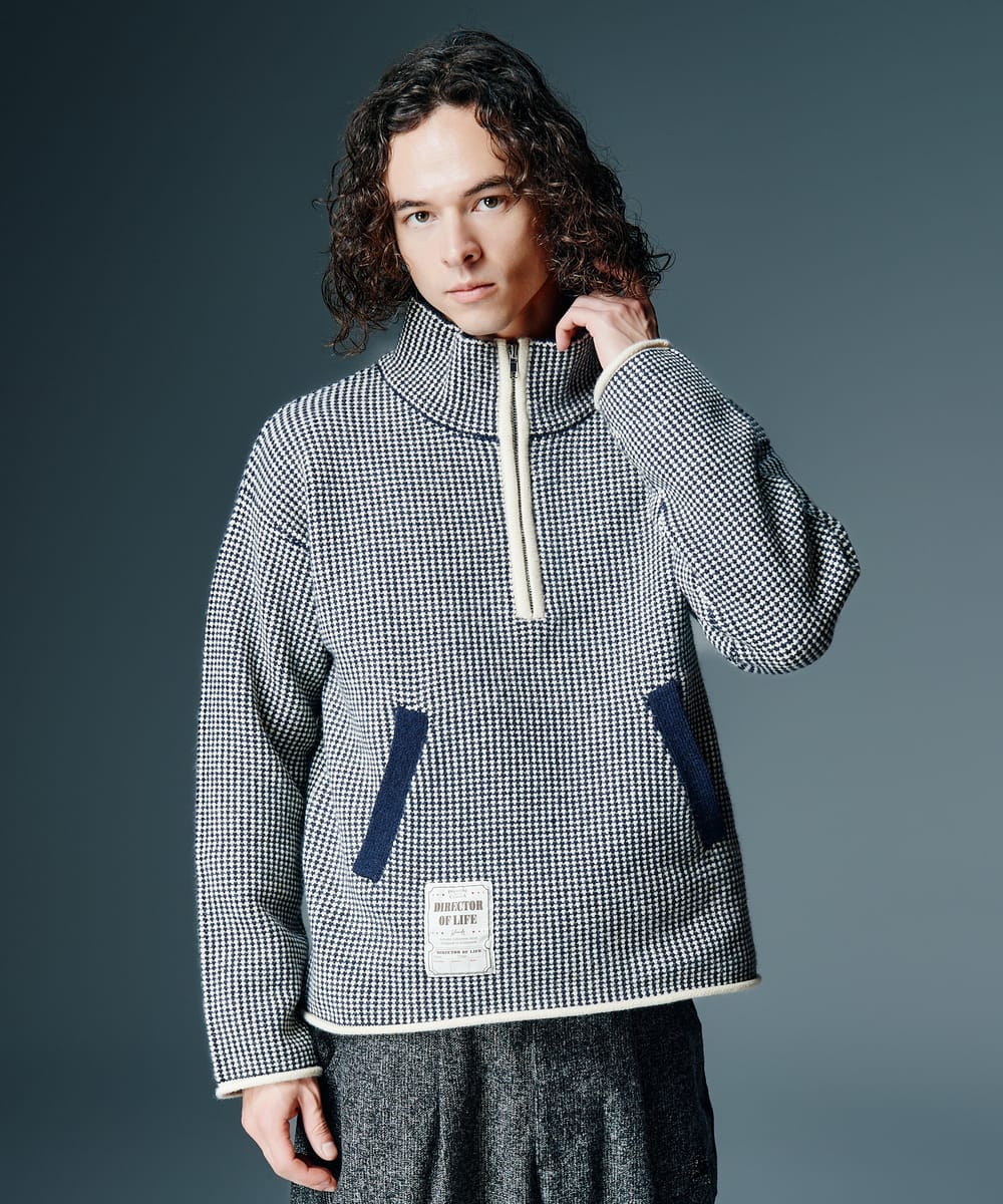 Rakuten - High Neck Half Zip Knit / ハイネックハーフジップニット　glamb グラム