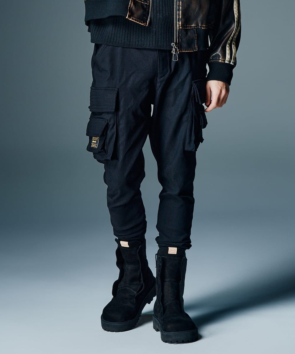 Rakuten - Sarrouel Rib Cargo Pants / サルエルリブカーゴパンツ　glamb グラム