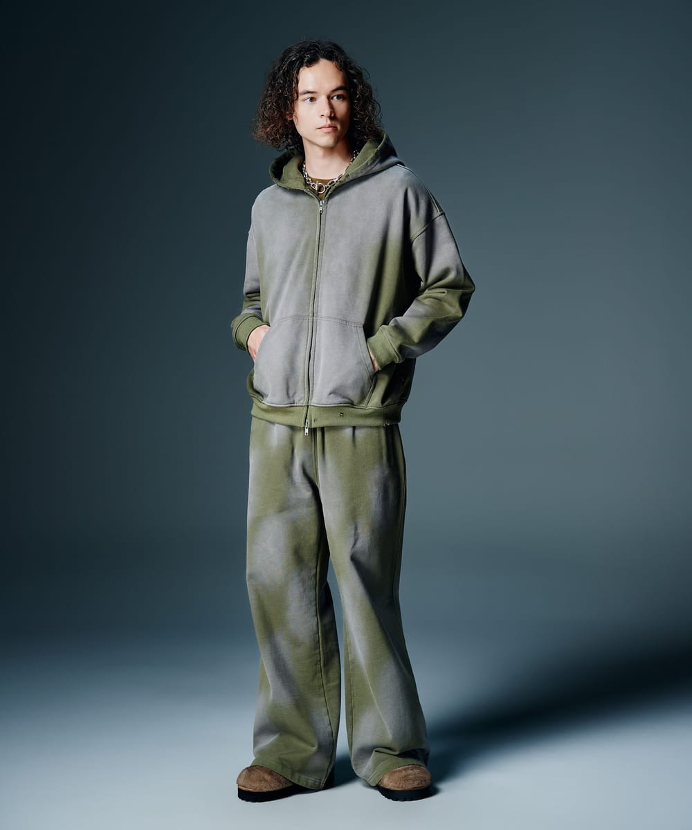 Distorted Sweat Set Up / ディストーテッドスウェットセットアップ　glamb グラム