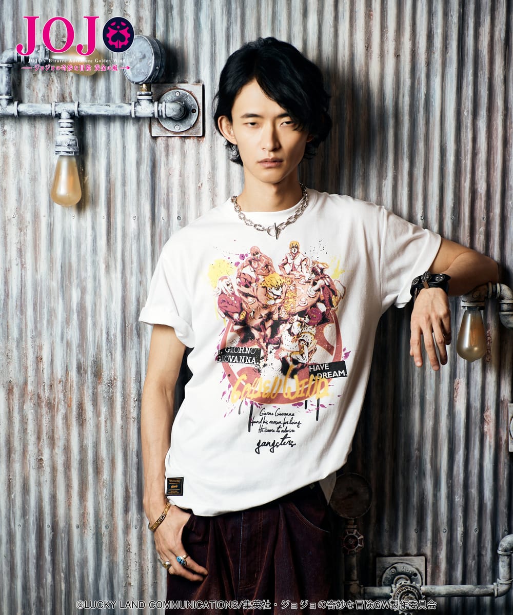 Team Bucciarati T-Shirt　ブチャラティ チーム Tシャツ　JOJO ジョジョ　glamb