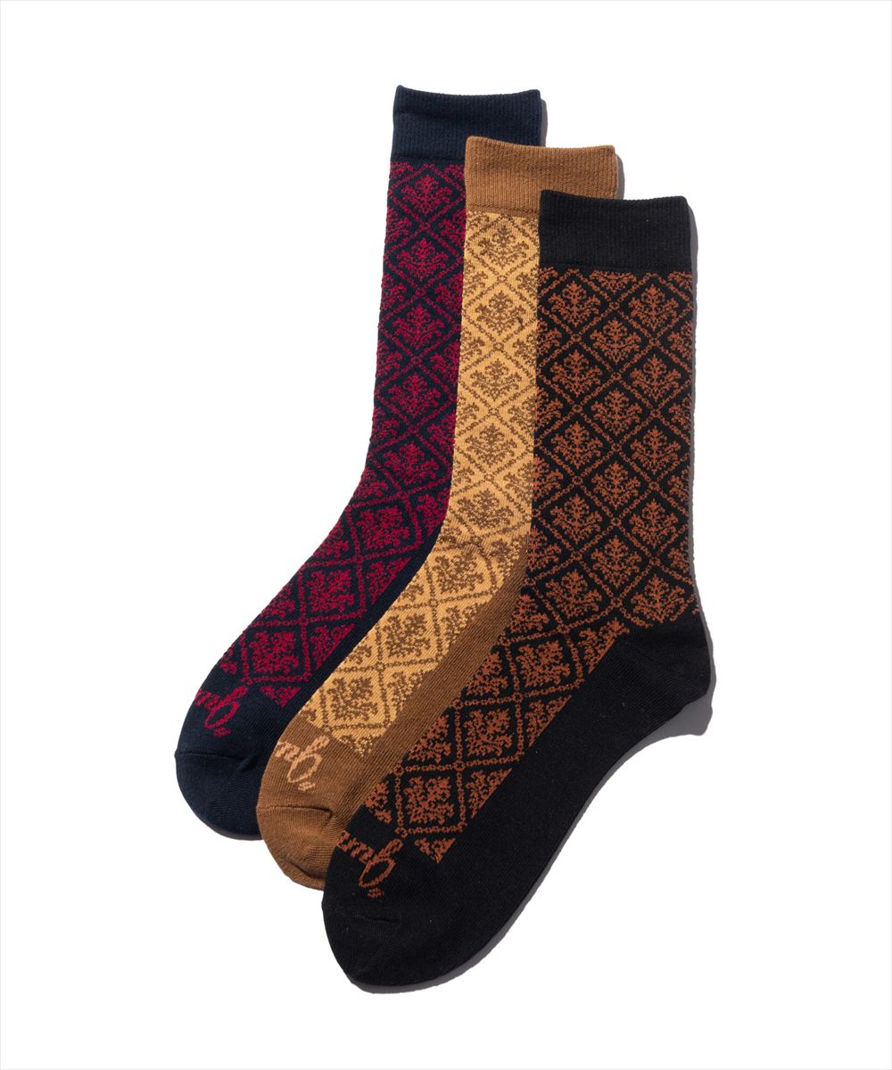 Rakuten - Baroque Pattern Socks Set / バロックパターンソックスセット　glamb グラム