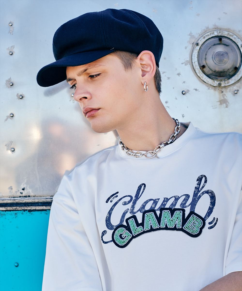 Rakuten - Glitter Logo T-Shirt / グリッターロゴTシャツ　glamb グラム