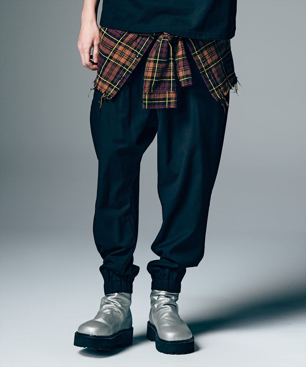 Rakuten - Shadow Stripe Tapered Slacks / シャドーストライプテーパードスラックス　glamb グラム