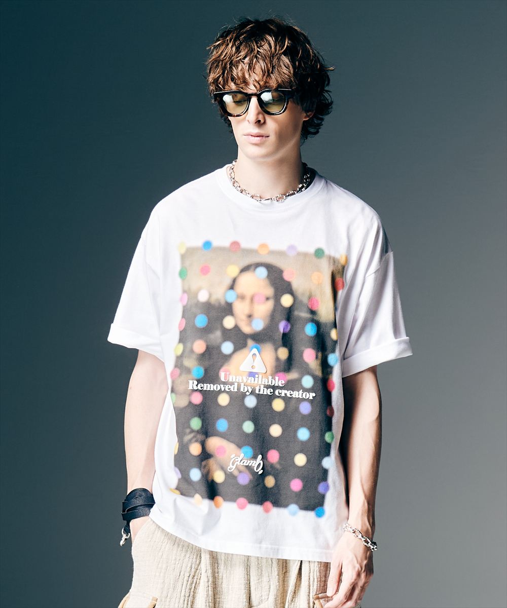 Unavailable Art T-Shirt / アンアベイラブルアートTシャツ　glamb グラム
