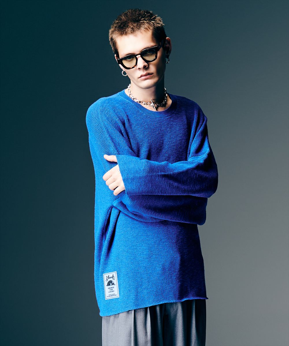 Rakuten - Rubber Tag Knit / ラバータグニット　glamb グラム