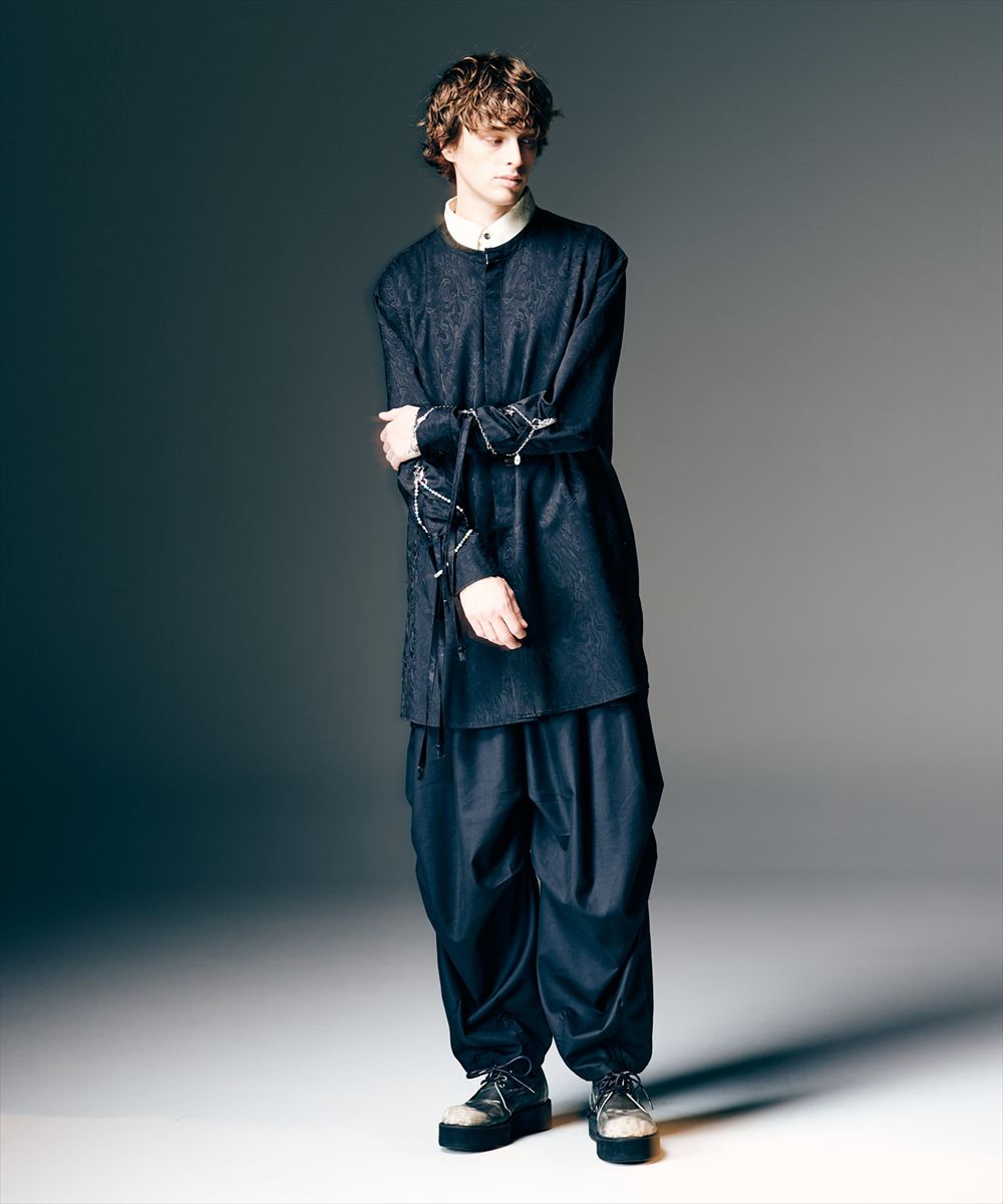 樂天商城 - Crossover Tuck Pants / クロスオーバータックパンツ ブラック　glamb グラム