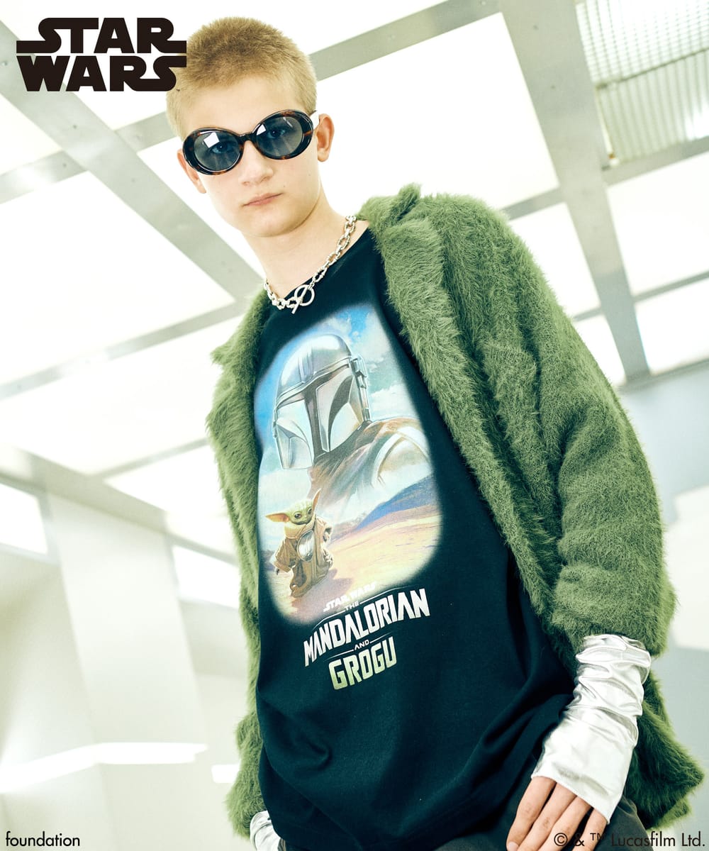 樂天商城 - The Mandalorian and Grogu/T-shirt　マンダロリアンアンドグローグー/Tシャツ